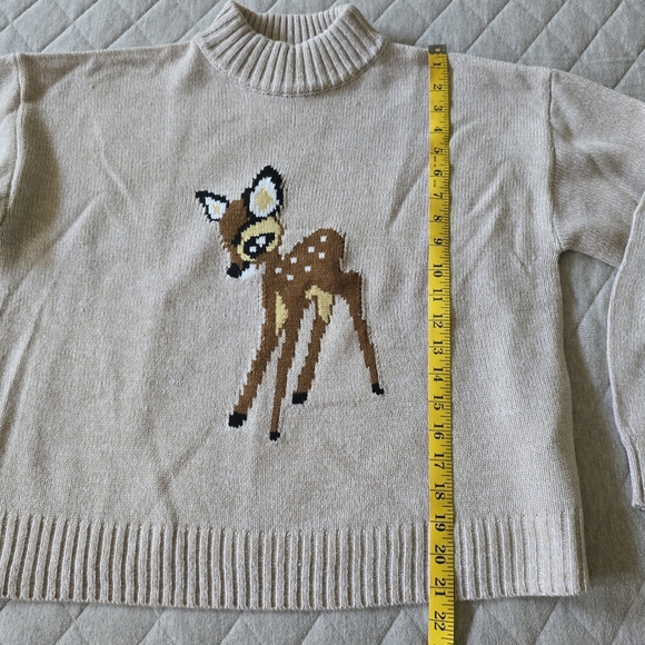 Disney Parks Bambi Jumper Sweater Size Small - Picture 9 of 9